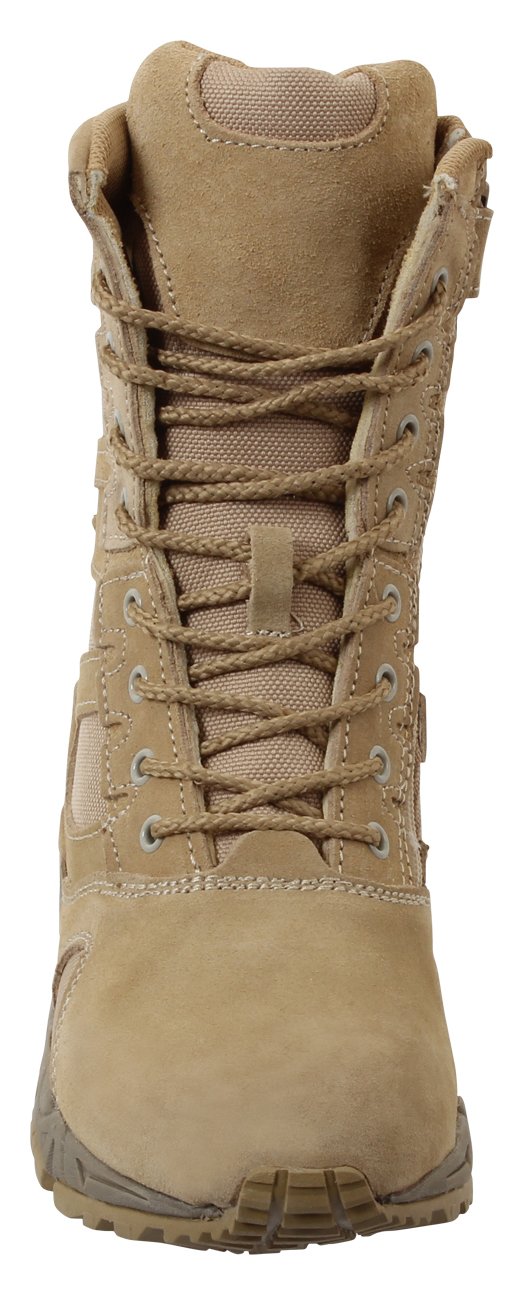 Rothco Forced Entry Deployment Boot with Side Zipper – 8 Inch Tactical Uniform Boots - Image 3