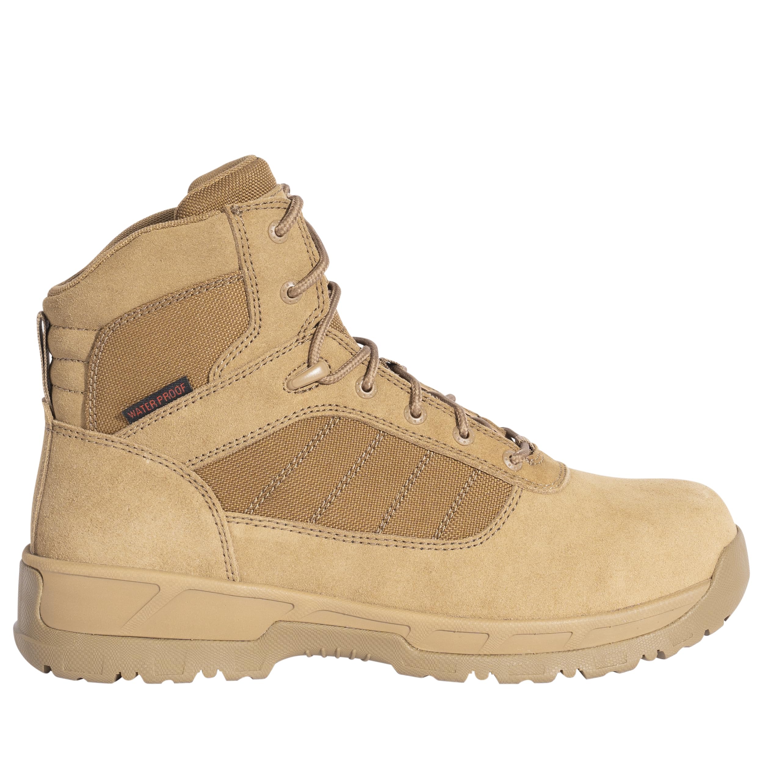 Rothco Guardian AR 670-1 Coyote Brown Tactical Boots – 6 Inch – Waterproof Lightweight Duty Footwear - Image 9