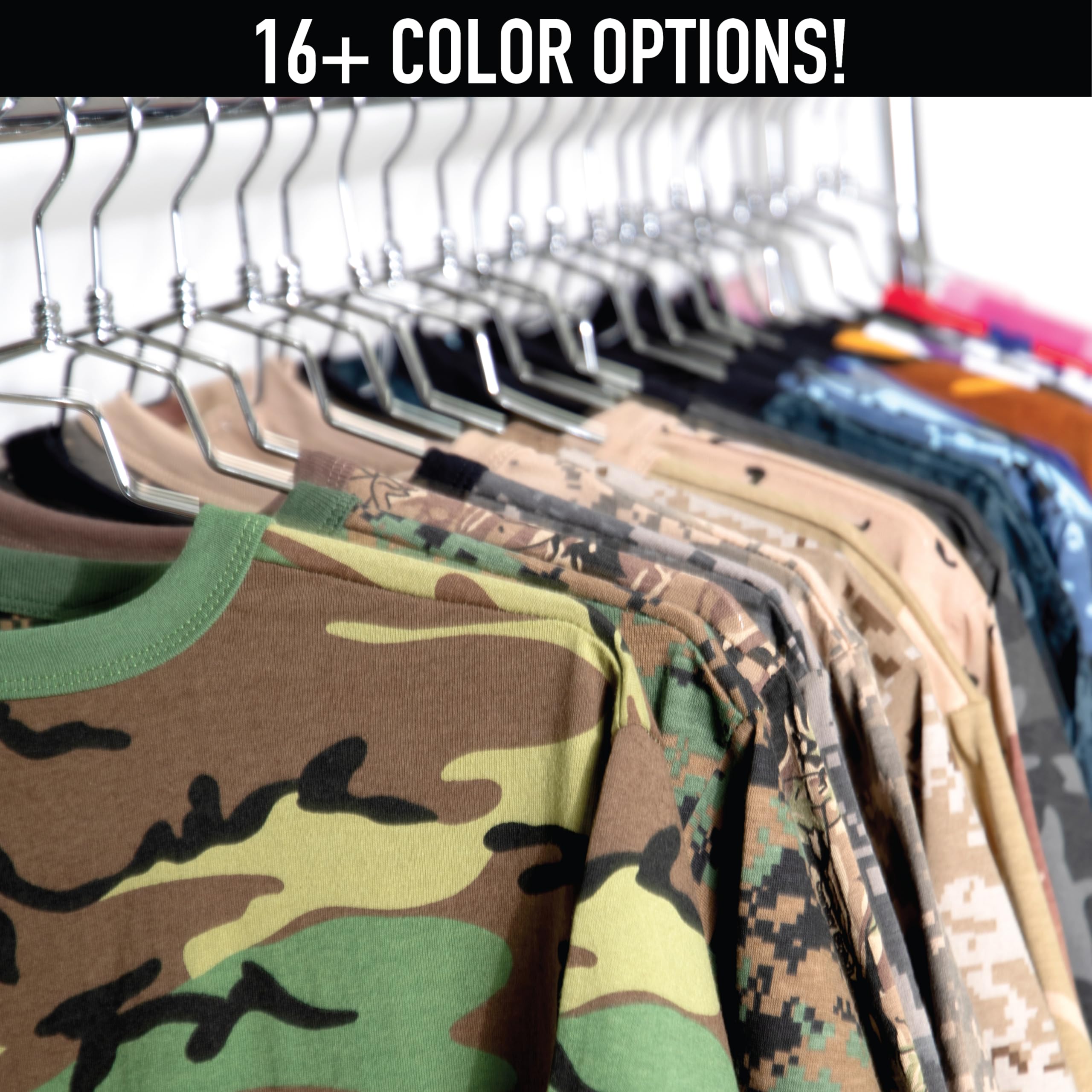 Rothco Mens Long Sleeve Color Camo T-Shirt - Image 5