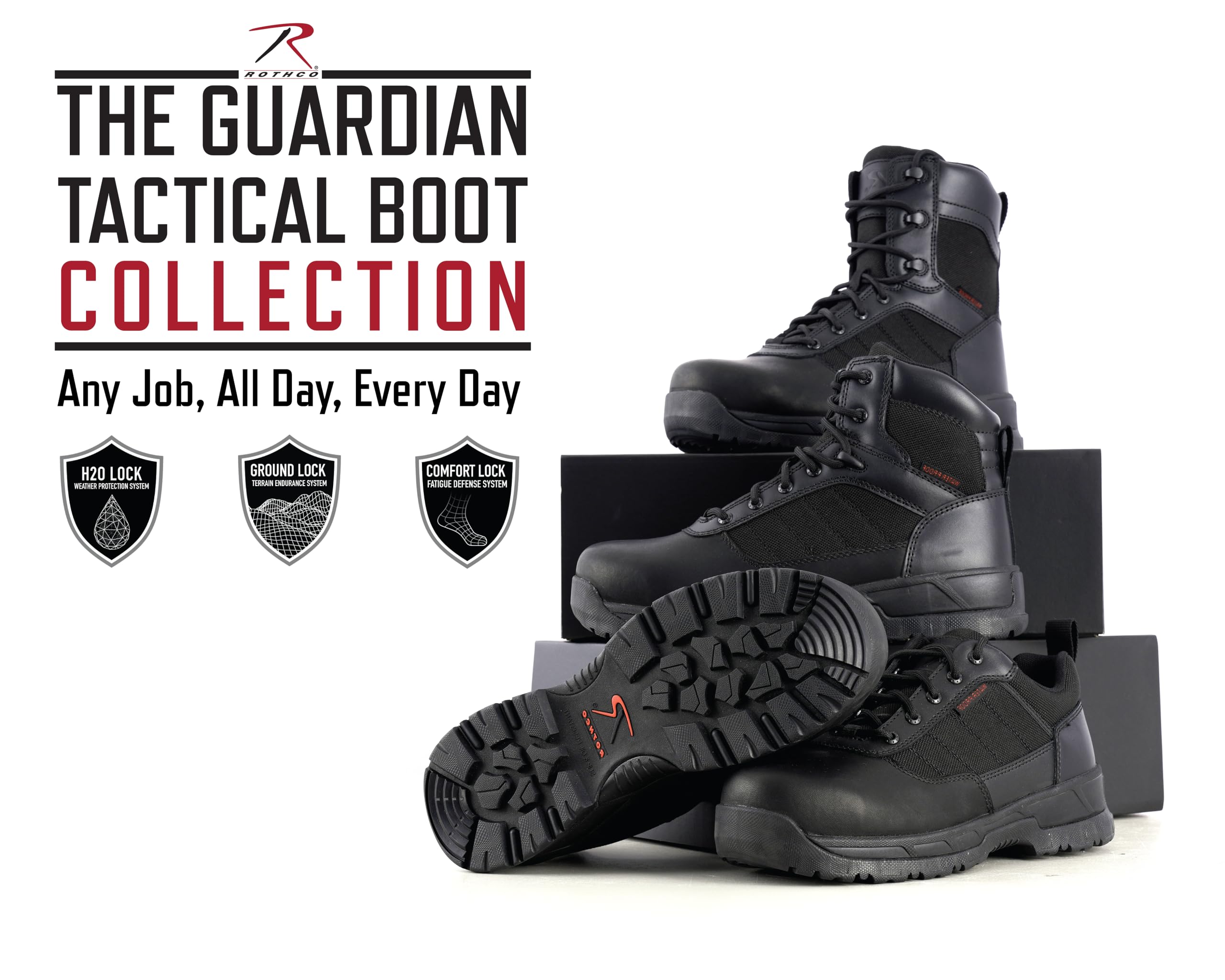 Rothco Tactical Guardian 4-Inch Composite Toe Shoe - Image 6