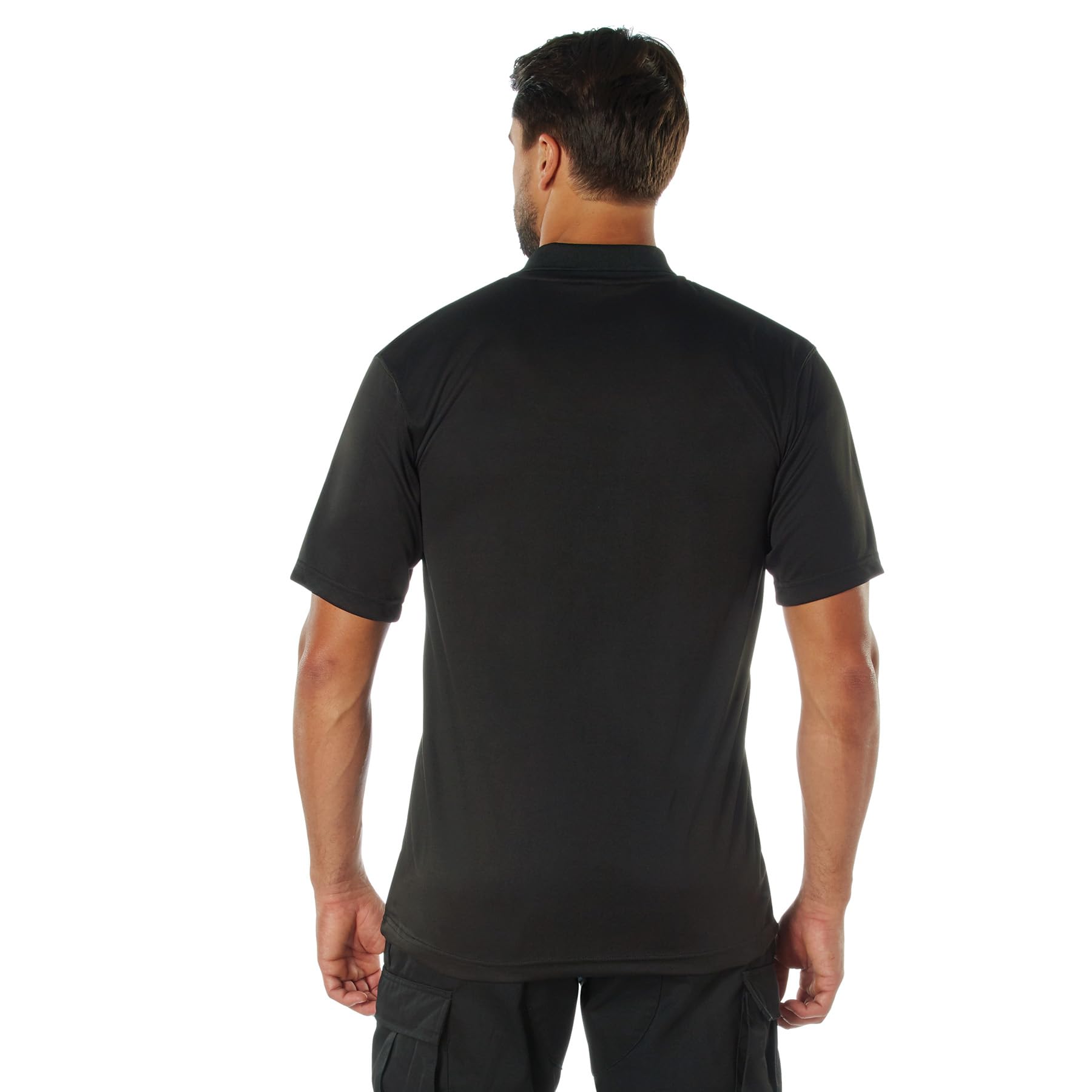 Rothco USMC Eagle, Globe & Anchor Moisture Wicking Polo – Collared Golf Shirt - Image 6