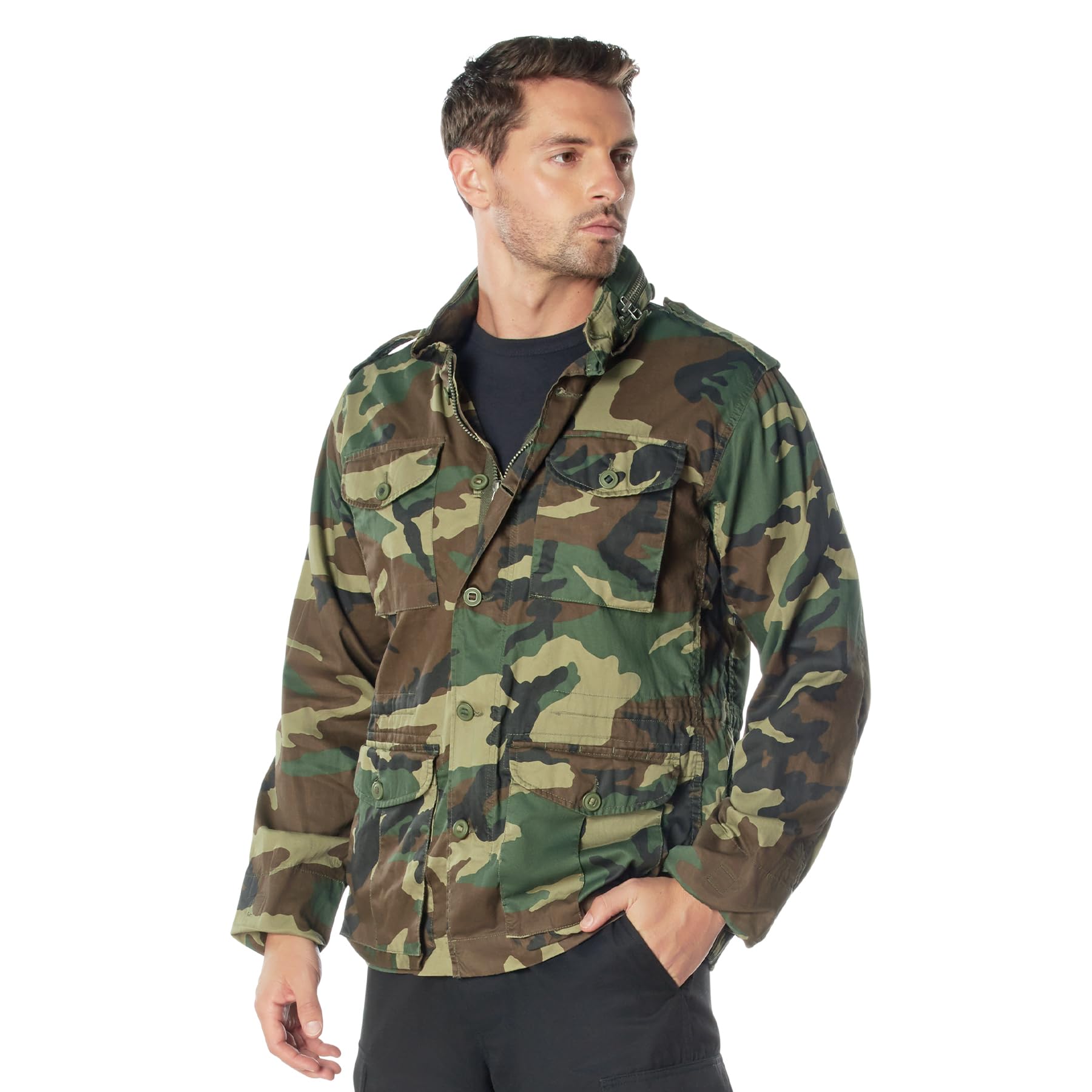 Rothco Vintage Lightweight Field Jacket – All-Season Outdoor Coat for Men and Women - Image 6